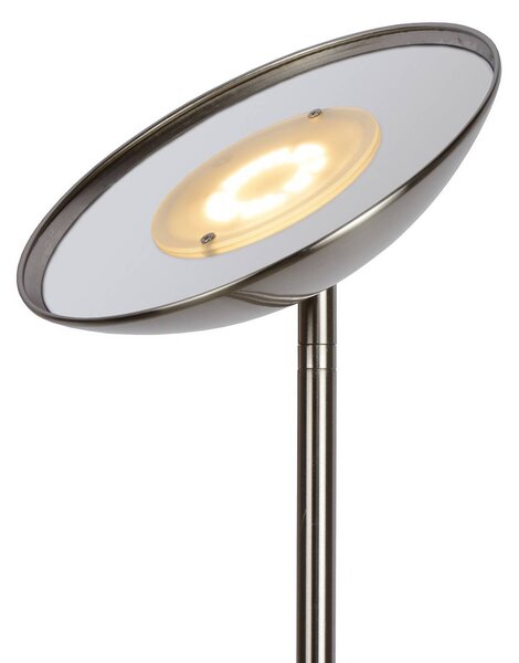 Lucide Lampa stojąca ZENITH, możliwość ściemniania, chromowy / srebrny, salon / jadalnia, metal, nowoczesny
