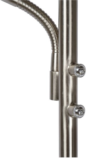 Lucide Lampa stojąca ZENITH, możliwość ściemniania, chromowy / srebrny, salon / jadalnia, metal, nowoczesny