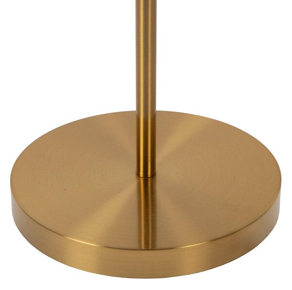 Lucide Lampa stojąca ZENITH, możliwość ściemniania, mosiężny / złoty, salon / jadalnia, metal, nowoczesny