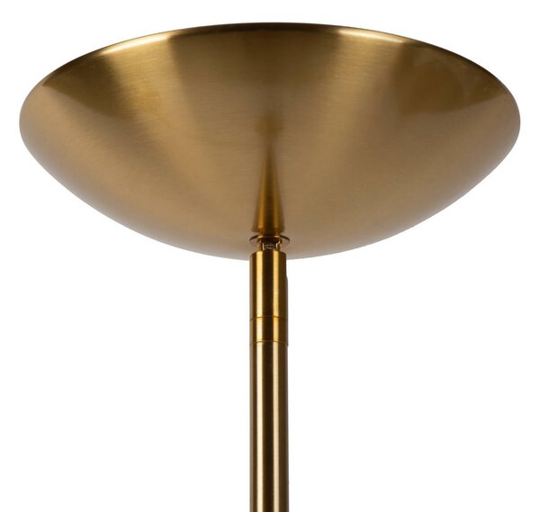 Lucide Lampa stojąca ZENITH, możliwość ściemniania, mosiężny / złoty, salon / jadalnia, metal, nowoczesny