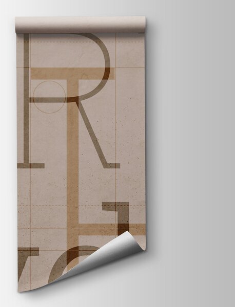 Fototapeta Wzory tekstowe o różnych rozmiarach i stylach, Fototapety Abstrakcja, Popularne Fototapety, t00865 - Tapeko.pl