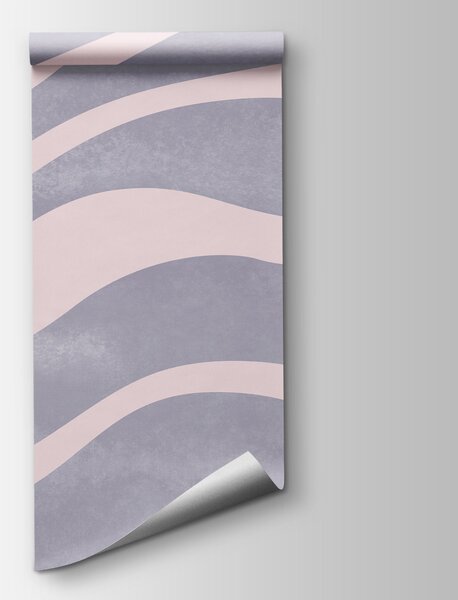Fototapeta Płynne linie w delikatnych pastelowych odcieniach, Fototapety Abstrakcja, Popularne Fototapety, t00868v3 - Tapeko.pl