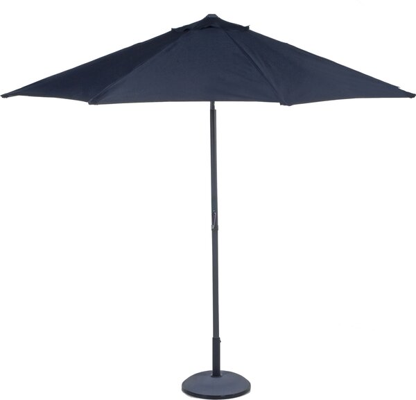 Lifetime Parasol ogrodowy Duy parasol przeciwsoneczny na balkon i taras 300 x 300 cm Prostoktny parasol plaowy Parasol bez stojaka Czarny