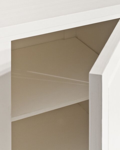 Komoda Brighton 3 szuflady + 2 drzwi white