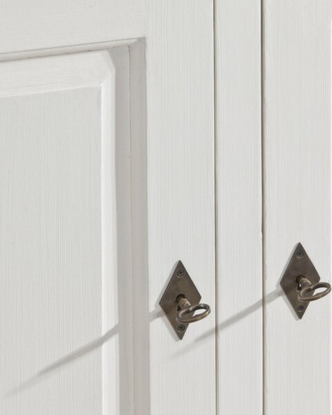 Komoda Brighton 3 szuflady + 2 drzwi white