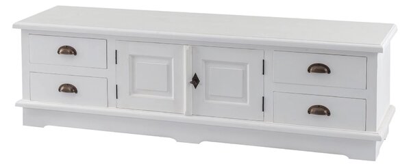 Szafka RTV Brighton 160x40x50cm white