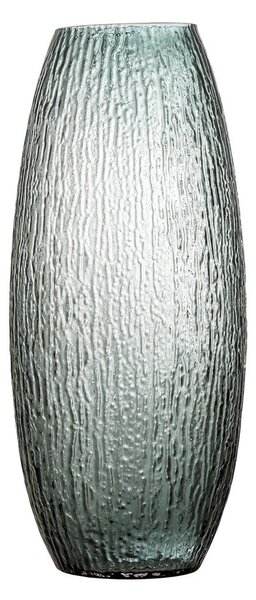 Szary szklany ręcznie wykonany wazon (wysokość 50 cm) Brock – Bloomingville