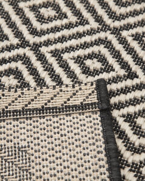 Dywan Modern Geometric black/ sand 160x230cm