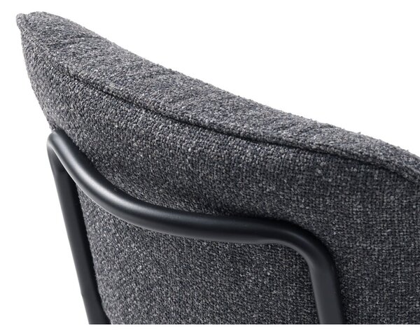 Ciemnoszare krzesło Buffalo – Unique Furniture