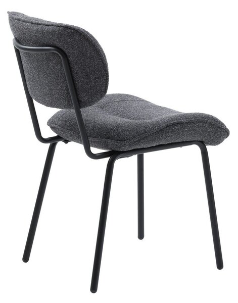 Ciemnoszare krzesło Buffalo – Unique Furniture