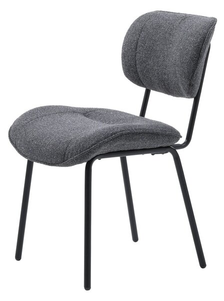 Ciemnoszare krzesło Buffalo – Unique Furniture
