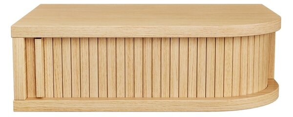 Szafka nocna w dekorze dębu w naturalnym kolorze Farsta – Woodman