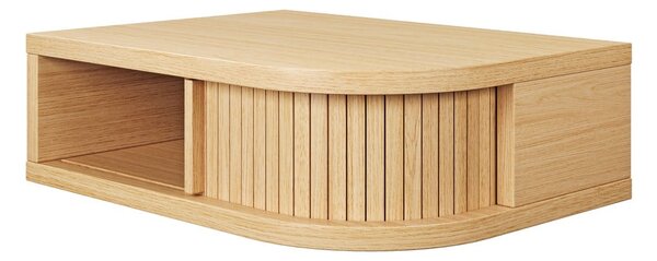 Szafka nocna w dekorze dębu w naturalnym kolorze Farsta – Woodman