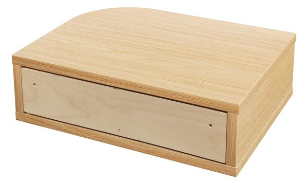 Szafka nocna w dekorze dębu w naturalnym kolorze Farsta – Woodman