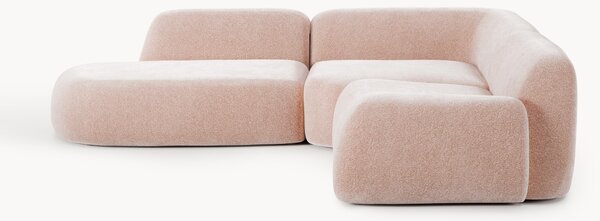 Narożna sofa modułowa z szezlongiem Wolke (4-osobowa)
