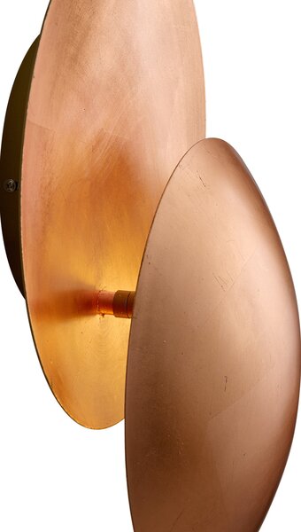 Nowoczesny kinkiet miedziany 34,5 cm 2-źródła światła - Sunrise