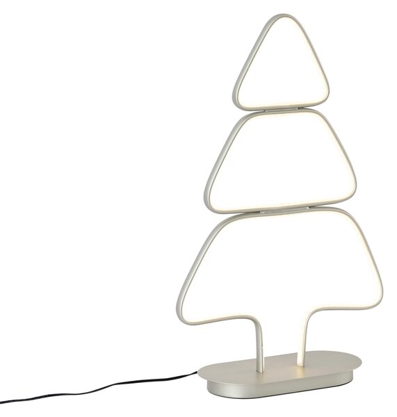 Świąteczna lampa stołowa Stalowa choinka z LED - Arbre