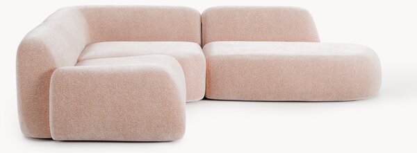 Narożna sofa modułowa z szezlongiem Wolke (4-osobowa)