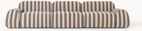 Sofa modułowa w paski Wolke (4-osobowa)