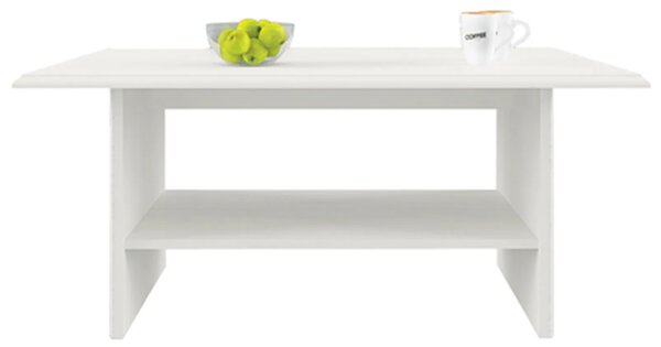 Klasyczna ława kawowa z półką fineline crema H9-H14