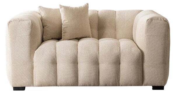 Sofa MODERNO 2S Dwuosobowa Kremowa Nowoczesna