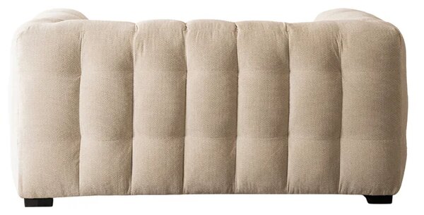 Sofa MODERNO 2S Dwuosobowa Kremowa Nowoczesna