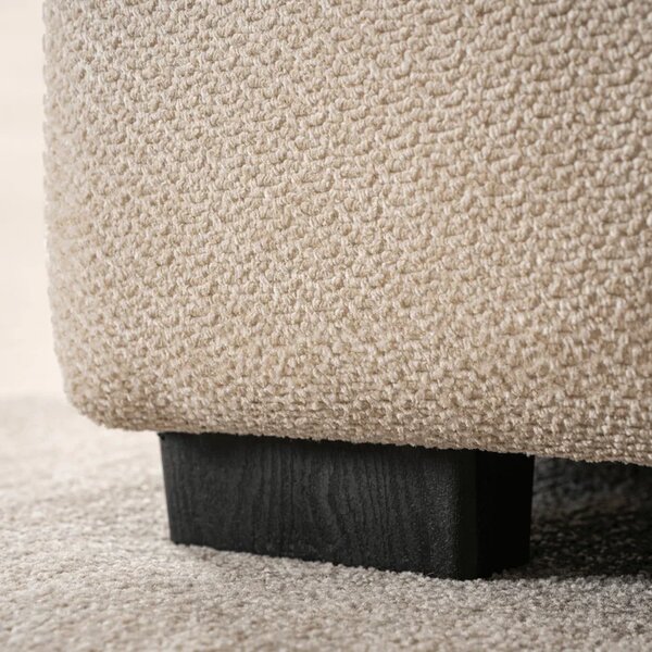 Sofa MODERNO 2S Dwuosobowa Kremowa Nowoczesna