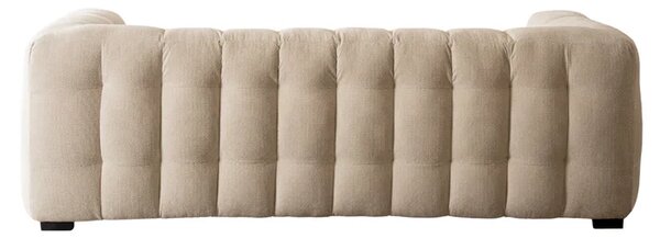 Sofa MODERNO 3S Trzyosobowa Kremowa Glamour