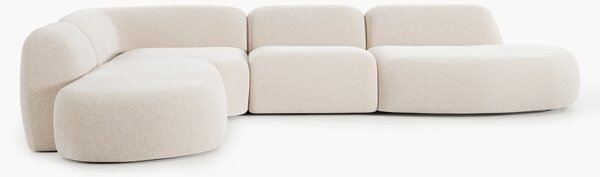 Narożna sofa modułowa XL z szezlongiem Wolke