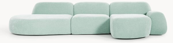Narożna sofa modułowa z szezlongiem Wolke (4-osobowa)