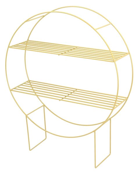 Półka - stojak Chicago gold wys.60,5cm