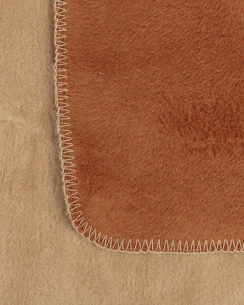 Koc Cosy Home 150x200cm Cognac&Beige