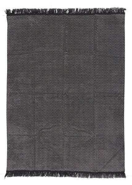 Koc Cosy Home 150x200cm Grey Chevron