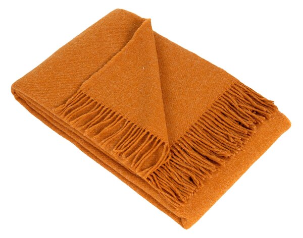 Pled Zelandia 140x200cm melange mustard