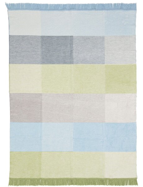 Koc Cosy Home 150x200cm Pastel Green&Blue
