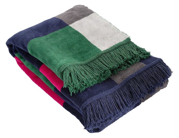 Koc Cosy Home 150x200cm Leaf&Fuchsia