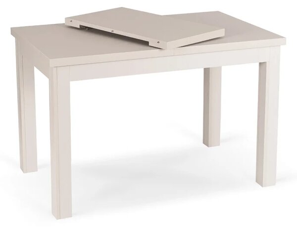 Stół Prostokątny Rozkładany SKUBI 120-160 cm Kaszmir Japandi