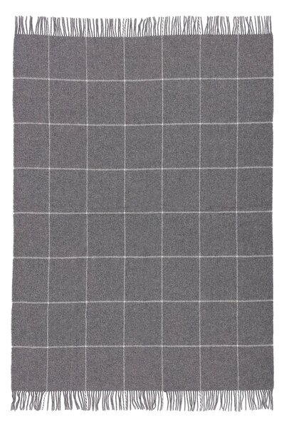 Pled Zelandia 140x200cm check grey