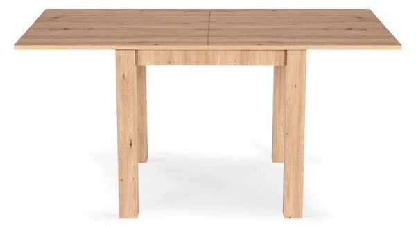 Stół Kwadratowy Rozkładany MAX 80-160 cm Dąb Artisan Nowoczesny Loft