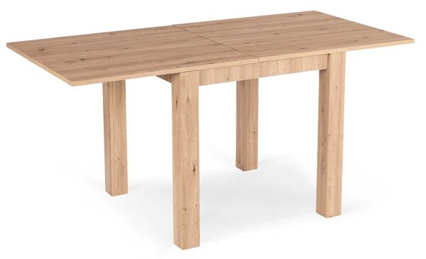 Stół Kwadratowy Rozkładany MAX 80-160 cm Dąb Artisan Nowoczesny Loft