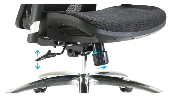 Fotel ergonomiczny ANGEL biurowy obrotowy kalistO