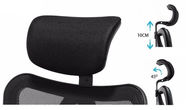 Fotel ergonomiczny ANGEL biurowy obrotowy eurOpa