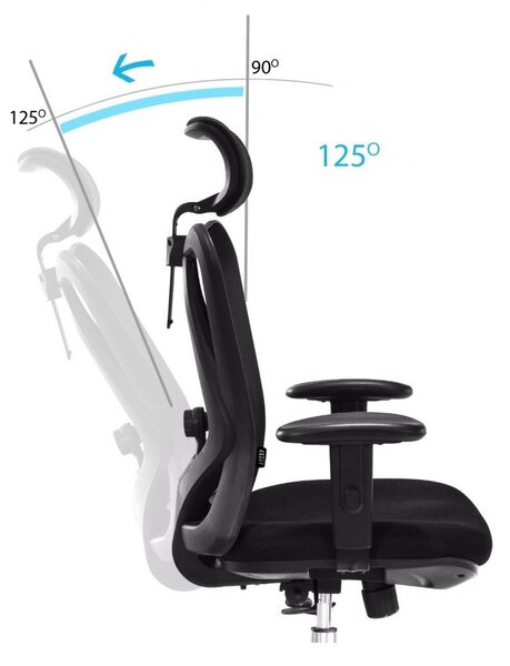 Fotel ergonomiczny ANGEL biurowy obrotowy eurOpa
