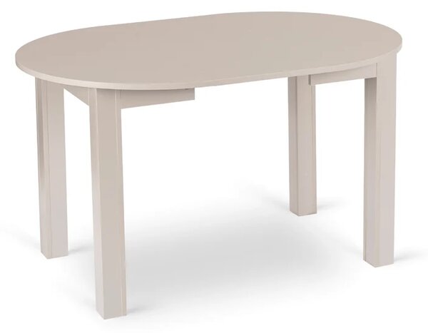 Stół Okrągły Rozkładany HARRY 102-142 cm Kaszmir Nowoczesny