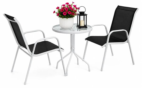 Zestaw mebli ogrodowych typu bistro W9-E62
