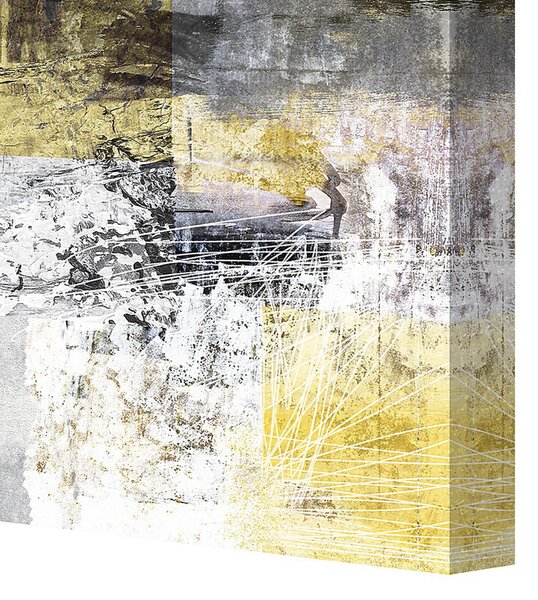 Obraz na płótnie Yellow Abstract