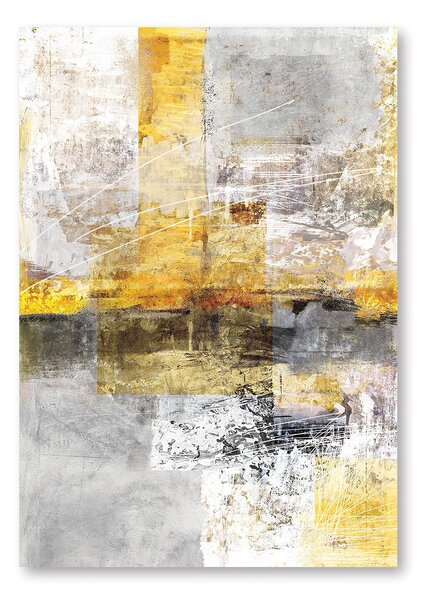 Obraz na płótnie Yellow Abstract