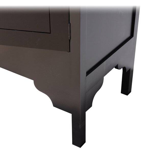 Szafa kredens Modern 104x56x170cm black