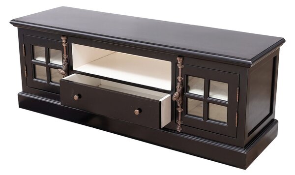 Szafka RTV Josephine 150x46x56cm black