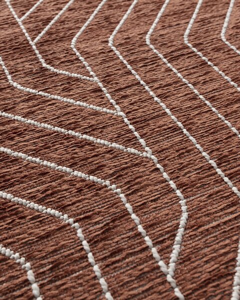 Dywan Velvet beige/rust 120x170cm